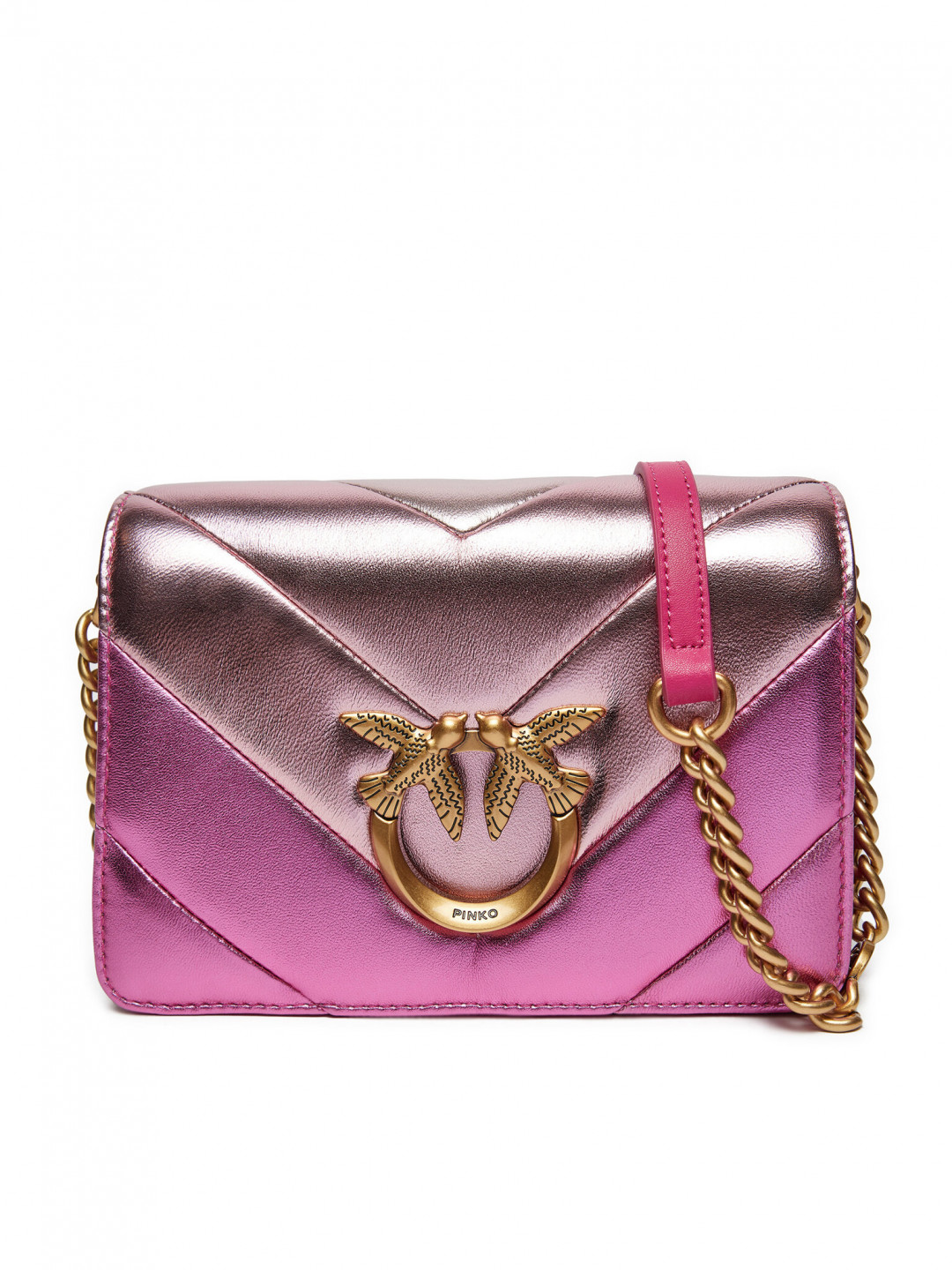 Pinko Kabelka Lowe Click Mini 100067 A1YA Růžová